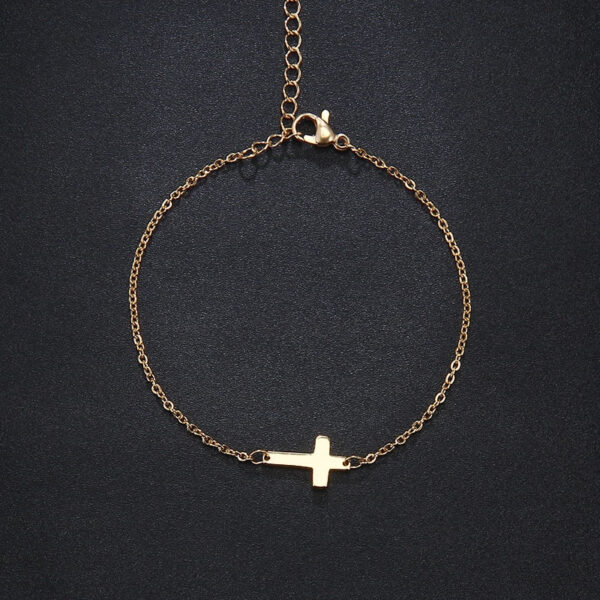 Single Cross Christian Bracelet